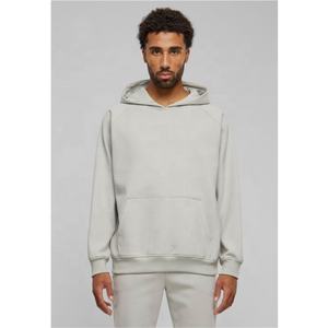 Sudadera con Capucha Extra Grande Personalizada OEM 100% Algodón para Hombre, Sudadera Larga de Invierno con Estampado Sólido, Oferta de Moda 2024 - Product Image 2