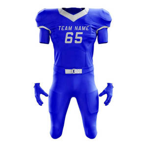 Uniforme de football américain en gros le Pakistan a fait le meilleur uniforme de football américain nouveau design personnalisé 2025 - Product Image 1