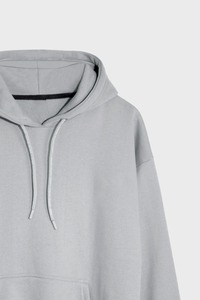 Sudadera con Capucha de Moda para Hombre, OEM, Lisa, con Hombros Caídos, 100% Algodón, Logotipo Personalizado, Cálida para Invierno, con Bolsillos Delanteros - Product Image 5