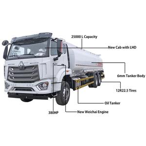 Hohan รถบรรทุกถังน้ำมันดีเซล20CBM 6x4ใหม่ล้อขับเคลื่อนรถบรรทุกน้ำมันสภาพมือสอง - Product Image 4