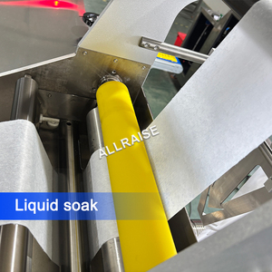 Máquina de Toallitas Húmedas Perfumadas Personalizadas de Lujo con Logotipo Personalizado, Máquina de Fabricación y Empaquetado Totalmente Automática de Paquetes Individuales para Restaurantes - Product Image 2