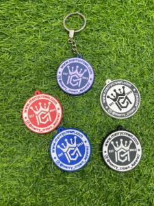 Llaveros de goma y PVC multicolor de la mejor calidad, accesorios de ropa de primera calidad - Product Image 2