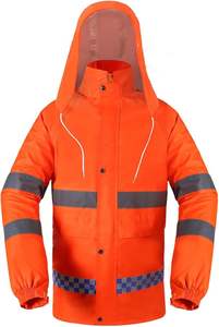 Combinaisons de pluie réfléchissantes pour moto pour hommes, imperméables, respirantes, coupe-vent, protection contre les intempéries, équipement de pluie - Product Image 4