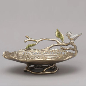 Wholesale Home Glossy Golden Color Dry Fruit Bowl Latest Quality <b>Table</b> Top Handmade Fruit Bowl Low Price - Product Image 4