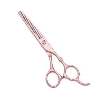 Tijeras de peluquero de corte de pelo profesional respetuosas con el medio ambiente de alto rendimiento, accesorios de uso de salón y barbería, tijeras de adelgazamiento - Product Image 1