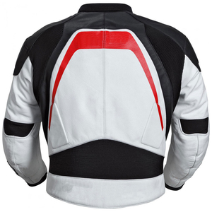 Blousons de course en cuir pour motos, qualité supérieure, cuir de kangourou et de vache, toutes tailles, fabriqués au Pakistan, vêtements de moto perforés - Product Image 5