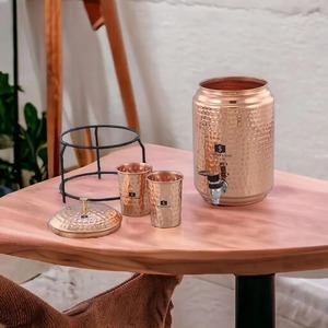 <b>Copper</b> Dispenser use for home bed room guest room restaurant & <b>bar</b> cold water 24 hr - Product Image 4