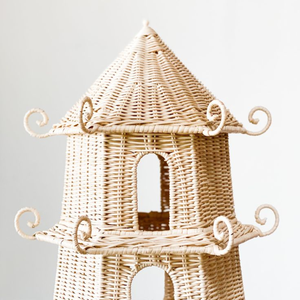 Pagode ronde en rotin tissé à la main pour la décoration du salon, pagode en rotin faite à la main pour la décoration de la maison, de Thanh Cong Handicraft - Product Image 3