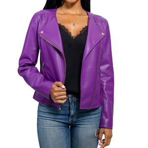 Chaquetas de Cuero Genuino para Mujer al Mejor Precio, Moda Femenina, Nueva Llegada, Personalizadas, Impermeables, Resistentes al Viento, Ecológicas, de Nailon al por Mayor - Product Image 1