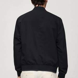 Blousons bomber à fermeture éclair personnalisables, col en V, coton de haute qualité, blouson bomber avec service OEM - Product Image 2