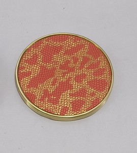 Nouveauté : Porte-sous-verres rond classique en bois, écologique, personnalisable, de qualité supérieure, fait main - Product Image 2