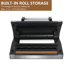 Selladora al Vacío Eléctrica de Acero Inoxidable de 95 kPa y 125 W, Máquina Empacadora de Alimentos Totalmente Automática de Uso Comercial, Capacidad de 5.1-10 L, Ahorradora de Energía - Product Image 5