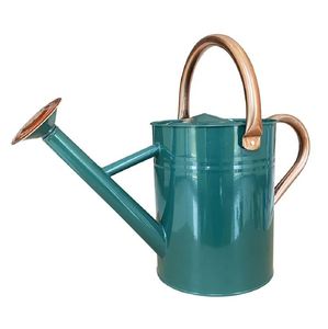 Macetero de riego redondo de Metal, para plantas de interior y exterior, color verde menta, para regar flores, jardín casero, hecho en la india, 2023 - Product Image 5