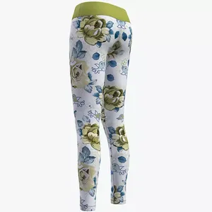 Women High Waist Yoga <b>Leggings</b> Cotton Fabric Comfortable And Durable Gym Pants Perfect For Workout And Jogging - Product Image 5