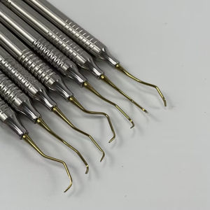 Instrumento Dental de un Solo Extremo, Herramienta de Limpieza Dental, Raspador Periodontal Gracey, Curetas Óseas, Exploradores, Raspadores 2026 - Product Image 2