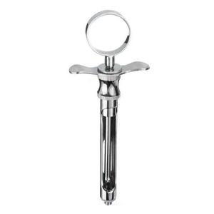 Seringue dentaire en acier inoxydable Instrument chirurgical dentaire avec tête Soins dentaires Seringue d'aspiration dentaire pour l'anesthésie - Product Image 2