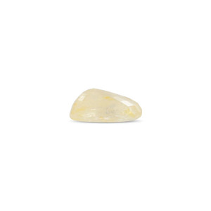 Saphir Jaune Naturel de 7,36 Carats (Pukhraj) - Pierre Précieuse Facettée Taille Émeraude - Product Image 2