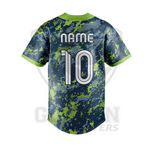 Camiseta de béisbol de calidad superior marca nueva moda unisex uniforme de béisbol sublimación rendimiento personalizado OEM unisex - Product Image 4