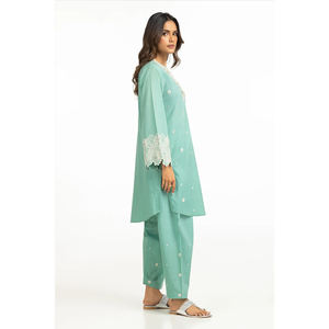 Traje Shalwar Kameez Formal hecho a medida para mujer, diseño tradicional con el último vestido bordado, ropa india y pakistaní - Product Image 4