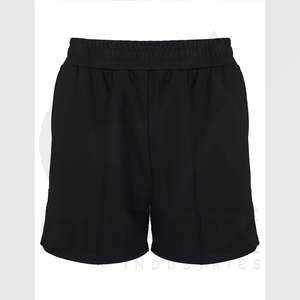 Pantalones cortos para correr para mujer, pegatina con logotipo personalizable, transpirable, 100% poliéster, pantalones cortos deportivos con Ajuste Recto, variedad de pantalones cortos para mujer - Product Image 1