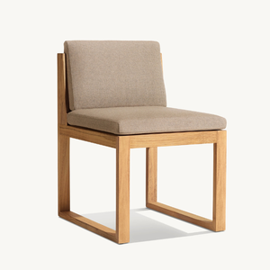 Chaise individuelle en vente chaude, style moderne, en bois de teck, pour la plage ou le bord de la piscine, pour se détendre - Product Image 5