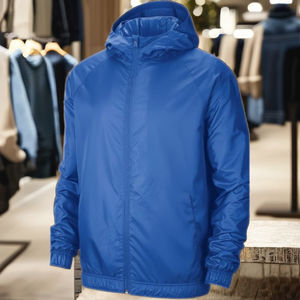 MUDASSAR SPORTS Hombres Full Zip Feather Weight Jacket Venta al por mayor Sudadera con capucha con logotipo personalizado - Product Image 2