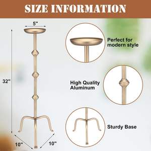 Precio al por mayor de doble arco LED lámpara de pie Flexible y Simple Metal mármol lámpara de pie para el hogar Hotel Oficina Decoración - Product Image 4