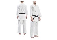 Özel Yüksek Kaliteli Malzemeden Üretilmiş En İyi Judo Üniforması Çok Renkli Unisex Judo Üniforması Kemerli Dövüş Sanatları Kıyafeti Pamuk Polyester