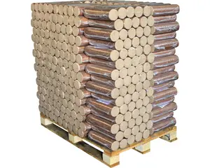 Hochwertiger Wärme brennstoff Pini Kay/RUF Holzbriketts 10kg Verpackung DIN-zertifiziert und genehmigt