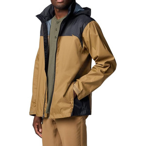 Vêtements unisexe Coupe-vent léger pour homme Veste de pluie imperméable Veste coupe-vent à capuche Vêtements avec fermeture éclair - Product Image 4