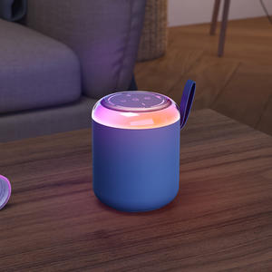 6.5W Bluetooth portable <b>Mini</b> <b>speaker</b> blue with LED & AUX Communication Plastic Cabinet Battery-Powered for Parties - Product Image 3