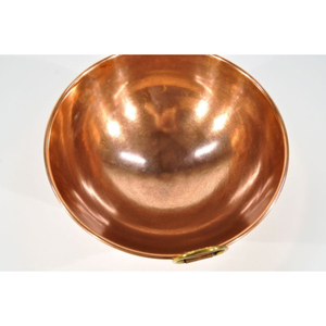 Bol à nourriture en cuivre fait à la main, bol à mélanger poli miroir, vaisselle en métal élégante et abordable de qualité supérieure - Product Image 6