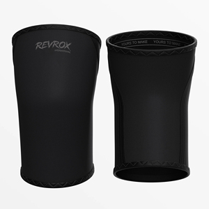 Genouillères de compression personnalisables (couleur et logo) pour musculation, entraînement, squats et haltérophilie - Product Image 2