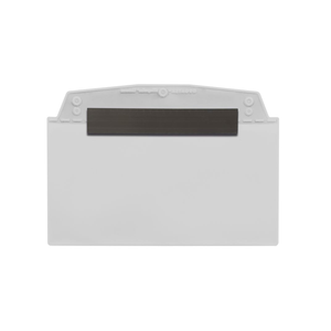 Porta Lettere Magnetici 1/3 DIN A4 Grigio Chiaro Confezione da 10-MA1310-07 - Product Image 2