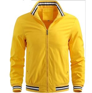 Chaqueta Cortavientos Ligera e Informal para Hombre, Impermeable, Estilo Bomber, con Cierre y Bolsillos - Product Image 6