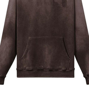 Good Selling Private Labels Men's Winter Pullover Oversized Acid Wash Hood with Front Kangaroo Pockets Trade Assurance - Product Image 3