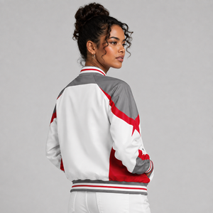 Veste bomber pour femme de qualité supérieure, faible MOQ, matelassée, respirante, coupe-vent, vêtements décontractés d'hiver, produit à forte demande, service OEM - Product Image 6