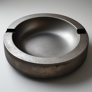 Cenicero de Metal de Lujo con Acabado Antiguo y Diseño Artesanal para una Decoración Elegante del Hogar y la Oficina, Almacenamiento de Tubos de Cigarros - Product Image 6