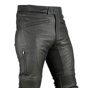 Pantalons de moto en cuir pour hommes 2026, commandes personnalisées acceptées, fabricant, imperméables et coupe-vent - Product Image 4