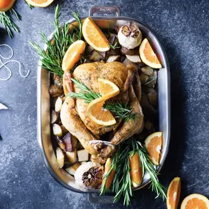 Ollas de Aluminio Duraderas de Primera Calidad, Utensilios de Cocina Ecológicos, Aptas para Cocina de Inducción, Redondas, 33 cm de Diámetro, Fabricadas por Zahid Exports - Product Image 4