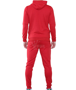Ensemble de survêtements de gymnastique pour hommes avec logo personnalisé Combinaison d'entraînement à coupe ajustée Vêtements de fitness en tissu léger et extensible Survêtement de jogging pour hommes - Product Image 4