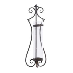 Elegantes Candelabros de Hierro, Diseño Ornamentado, Soporte de Pared, Adorno Interior de Lujo para Comedor y Sala de Estar - Product Image 1