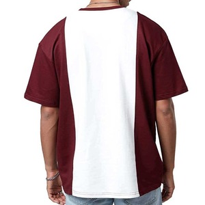 Venta al por mayor de camisetas de los hombres en el precio bajo transpirable sostenible negro en blanco liso de algodón camisetas de los hombres Oem servicio - Product Image 3
