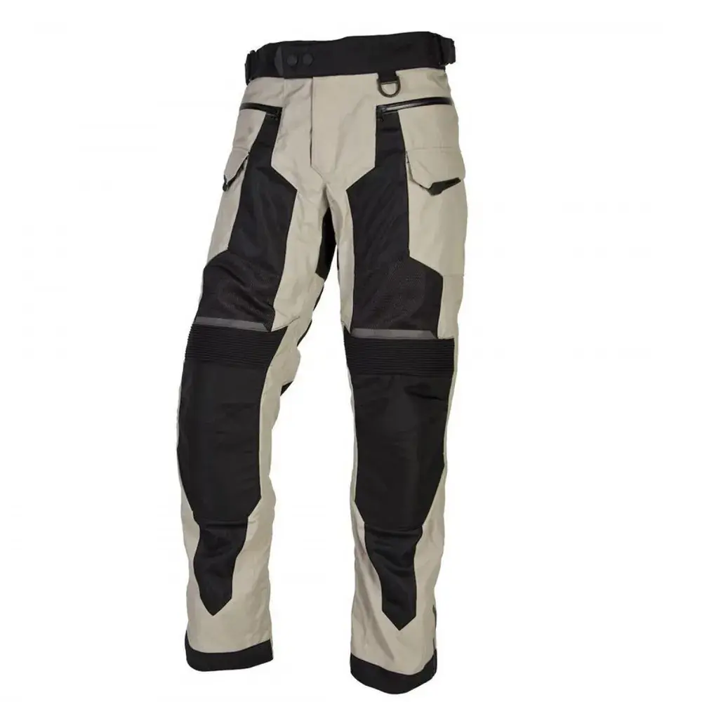 Pantaloni impermeabili per abbigliamento in tessuto Cordura in tessuto personalizzato per moto da uomo pantaloni in Cordura da corsa