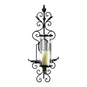 Handmade Artistic Iron <b>Wall</b> Candle <b>Sconce</b> With Geometric Design Suitable For Modern Apartment And Luxury Home Decor - Product Image 5