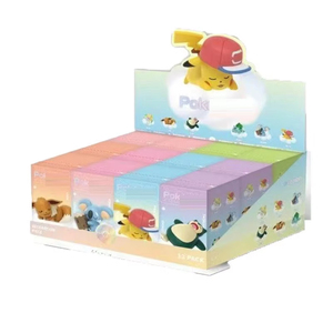 YY กล่องใสชุดฝันดาวนอน Kawaii แอ็กชันฟิกเกอร์มินิ Pikachu eevee ของเล่นเด็กโมเดล - Product Image 2