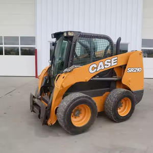Cheap SR210 Skid Steer Loader with Front Loader Attachment Wheel Loader Moving Type 1-Year Warranty-Case for Sale - Product Image 5