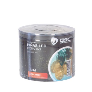 Luci a stringa a LED a forma di ananas dorato alimentate a batteria (GSC 204600005) - Product Image 3