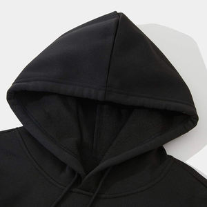 Sudadera con capucha de manga larga de lana de invierno de alta calidad logotipo personalizable sudaderas con capucha anticontracción para hombres - Product Image 3