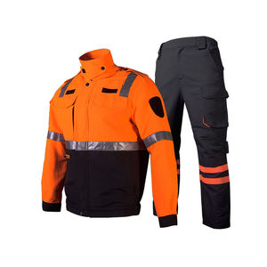 Traje de lucha contra incendios ignífugo de algodón transpirable personalizado al por mayor conjunto completo de alta calidad ropa de bombero Logotipo de Color personalizado - Product Image 2